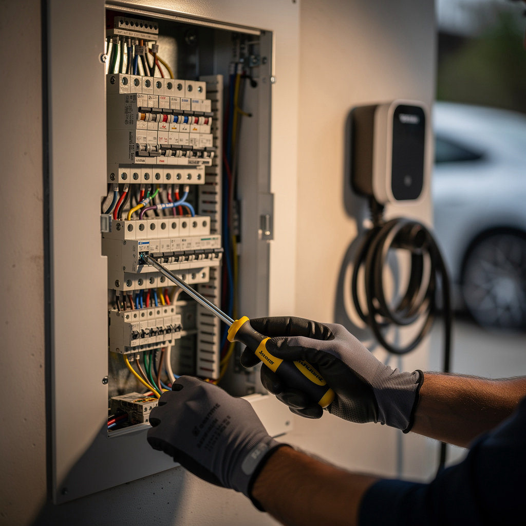 Wieser Electric Ltd. modern electrical panel upgrade for Kingston home